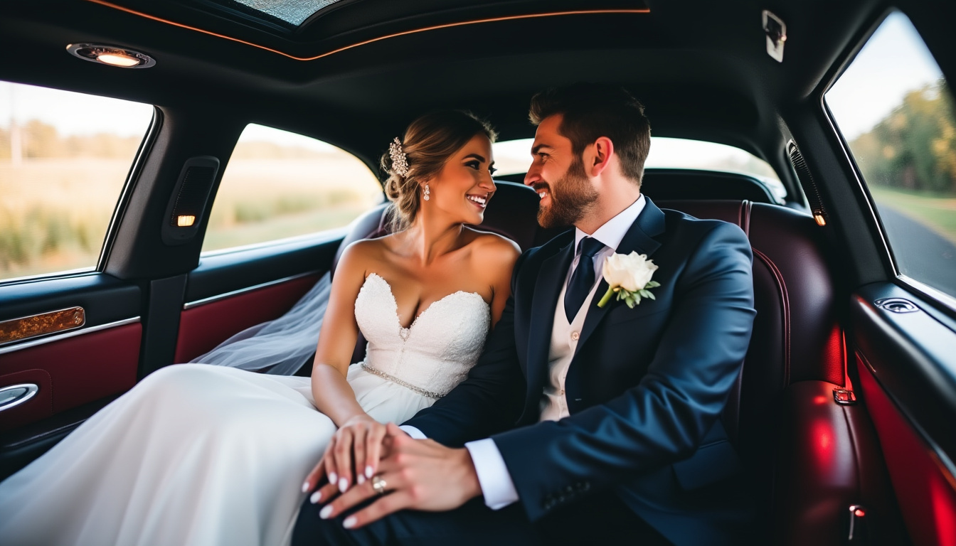 découvrez les avantages d'une location de limousine pour rendre votre mariage inoubliable, alliant élégance, confort et style pour une journée mémorable.